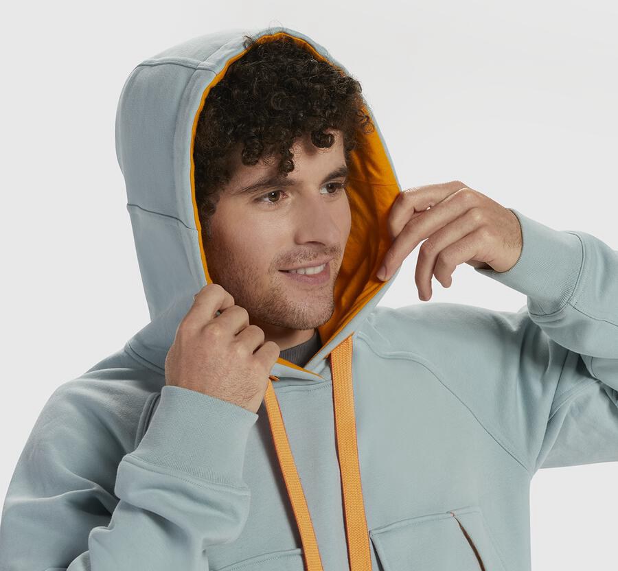 Hoka One One Womens Hoodie - Bondi - Blue - MIDS50987